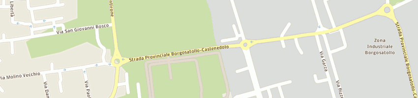 Mappa della impresa the global center srl a BORGOSATOLLO