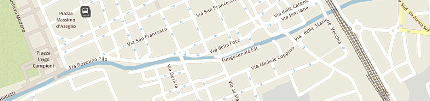 Mappa della impresa gaggetti salvatore a VIAREGGIO