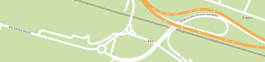 Mappa della impresa e-project srl a PARMA
