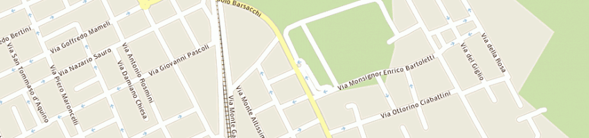 Mappa della impresa sweet bar di sintoni f e pardini f snc a VIAREGGIO