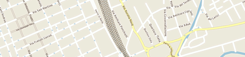Mappa della impresa centro inox srl a VIAREGGIO
