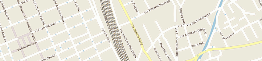 Mappa della impresa eclettica di fusella laura a VIAREGGIO