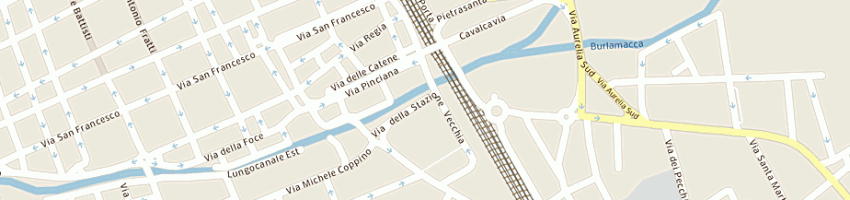 Mappa della impresa sealife sas di andrea buccianti e c a VIAREGGIO