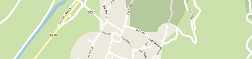 Mappa della impresa caspani claudio a MAZZO DI VALTELLINA