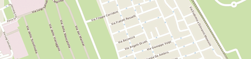 Mappa della impresa flli chiocchetti piero e paolo snc a VIAREGGIO