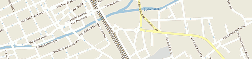 Mappa della impresa elettronica system di salvestrini silvano e c sas a VIAREGGIO