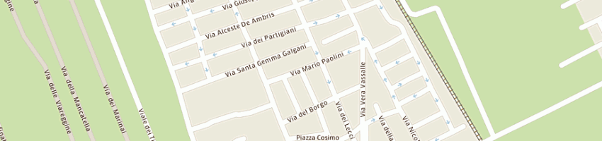Mappa della impresa pierotti maria teresa ved palmerini a VIAREGGIO