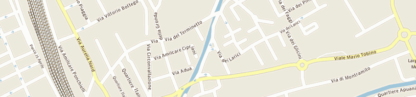 Mappa della impresa dinelli costruzioni srl a VIAREGGIO