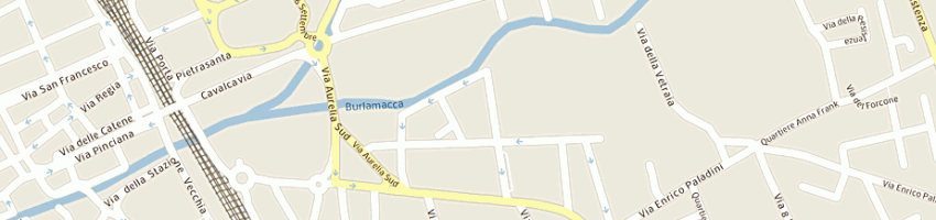 Mappa della impresa caen aerospace srl a VIAREGGIO