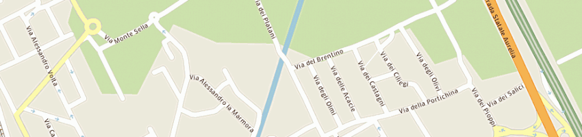 Mappa della impresa eutelia spa a VIAREGGIO