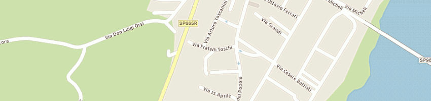 Mappa della impresa carabinieri a LANGHIRANO