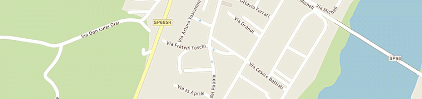 Mappa della impresa bar trattoria ravanetti luigi a LANGHIRANO