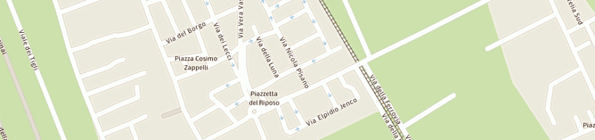Mappa della impresa giorgetti giuliano a VIAREGGIO