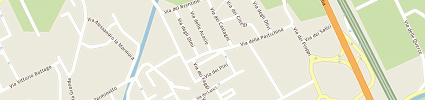 Mappa della impresa barcellandi maurizio a VIAREGGIO