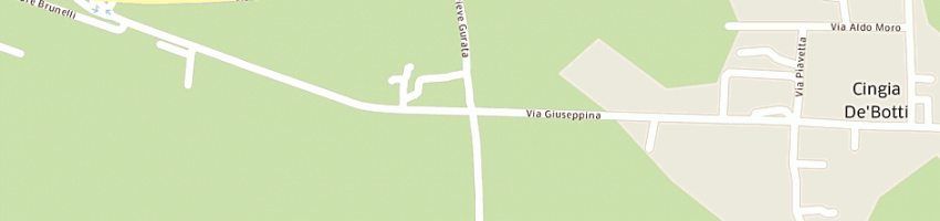 Mappa della impresa toller daniele a CINGIA DE BOTTI