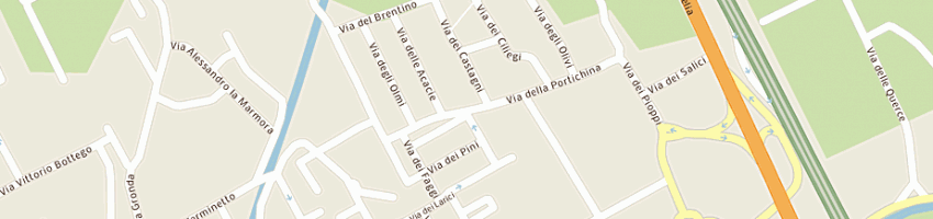 Mappa della impresa fialdini fortunato a VIAREGGIO