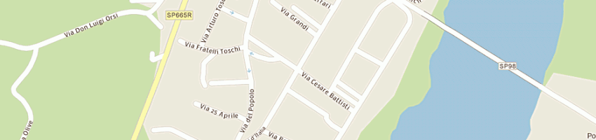 Mappa della impresa boselli giancarlo a MULAZZANO