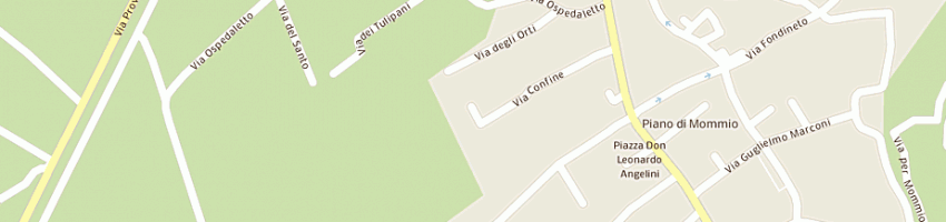 Mappa della impresa falegname palmerini mauro a MASSAROSA