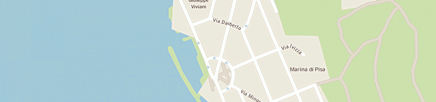 Mappa della impresa pizzeria tavola calda rosticceria la rustica di mignolo giuseppe a PISA
