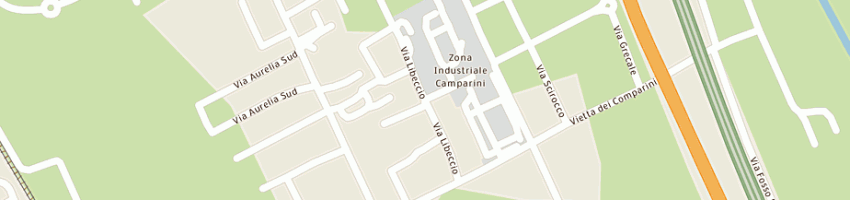 Mappa della impresa newsped srl a VIAREGGIO