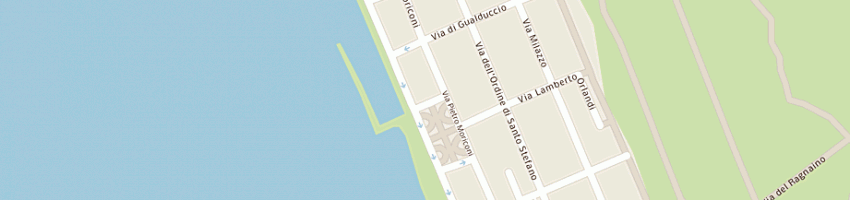 Mappa della impresa centro estetico nausicaa di merighi daniela e c snc a PISA