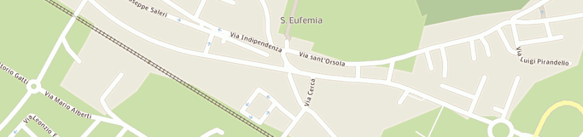 Mappa della impresa brixia fert soc coop a BRESCIA