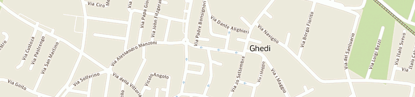 Mappa della impresa bettini carlo a GHEDI