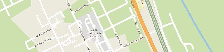 Mappa della impresa montaresi bruno a VIAREGGIO