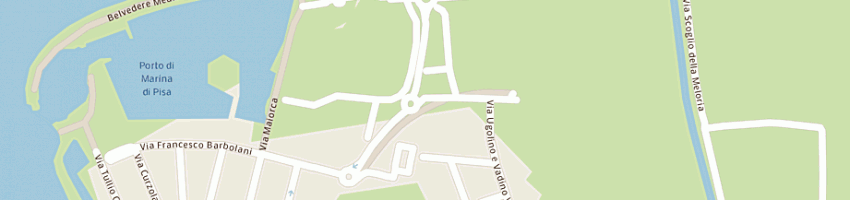 Mappa della impresa pisa marina - srl a PISA