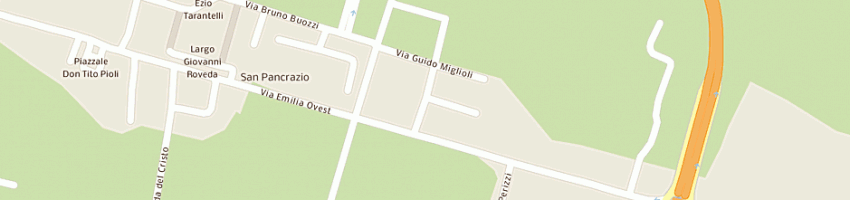 Mappa della impresa della zoppa liviana a PARMA