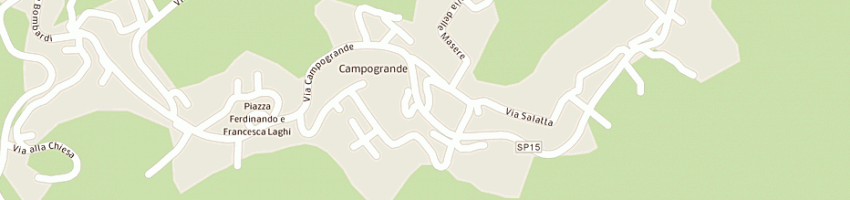 Mappa della impresa corpo forestale dello stato a RAMISETO