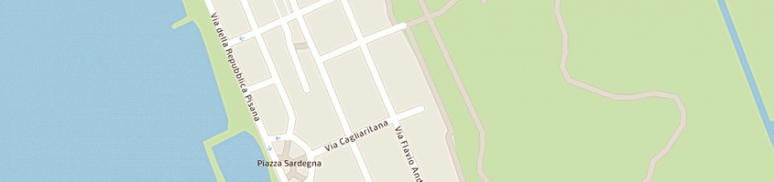 Mappa della impresa comune di pisa circoscrizioni a PISA