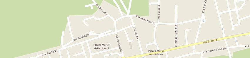 Mappa della impresa crotti gianbattista a NAVE