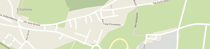Mappa della impresa bioni alberto a BRESCIA
