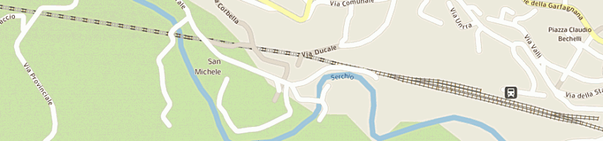 Mappa della impresa bravi stefano a PIAZZA AL SERCHIO