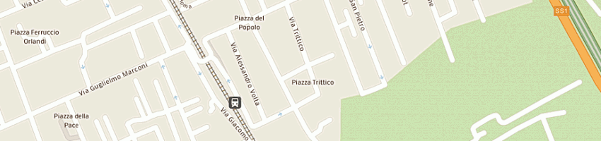 Mappa della impresa corpo musicale g pardini a VIAREGGIO