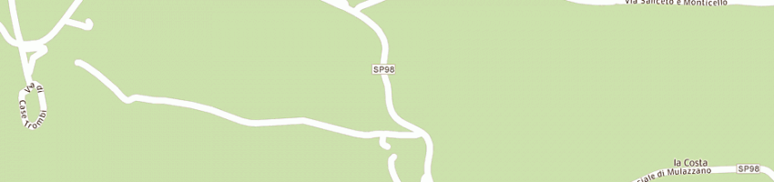 Mappa della impresa faelli gianfranco a LESIGNANO DE BAGNI
