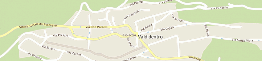Mappa della impresa bar plaza a VALDIDENTRO