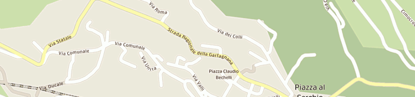 Mappa della impresa mf viaggi di santi m e c snc a PIAZZA AL SERCHIO