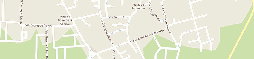 Mappa della impresa zanetti lorenzetti alberto a GAMBARA