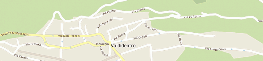 Mappa della impresa rocca oliviero a VALDIDENTRO