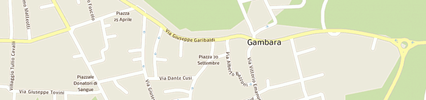 Mappa della impresa frigerio paolo a GAMBARA