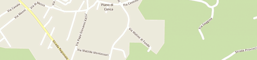 Mappa della impresa falegnameria roba (snc) a MASSAROSA