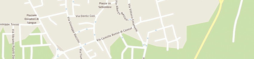 Mappa della impresa vignoni luisa a GAMBARA