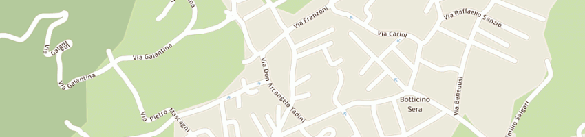 Mappa della impresa la bottega della pizza a BOTTICINO