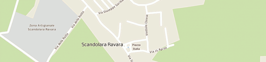 Mappa della impresa chiozzi pietro a SCANDOLARA RAVARA