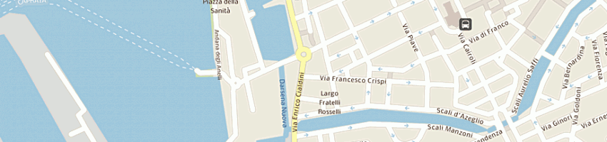 Mappa della impresa migliacci gino a LIVORNO