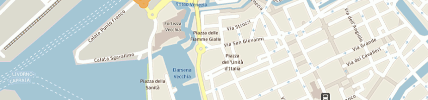Mappa della impresa eurobit informatica srl a LIVORNO