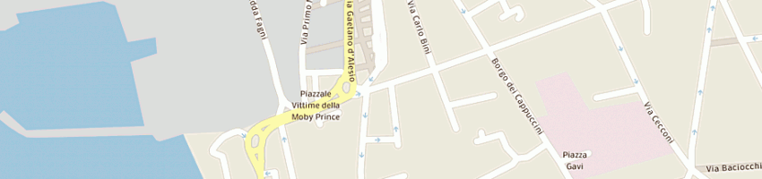 Mappa della impresa il pollice verde di dazzi daniela a LIVORNO