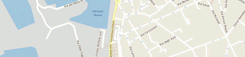 Mappa della impresa altro lavoro spa a LIVORNO